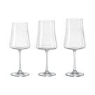 Kit de Taças de Cristal Bohemia Xtra 18 Peças