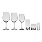 Kit de Taças e Copos De Cristal Bohemia 36 Peças