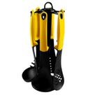 Kit De Talheres Nylon Vênus 7 Peças Com Suporte - Boni