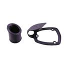 Kit de tampa e junta para suporte de vara de pesca Perko 0481DP0BLK