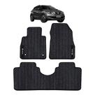 Kit de tapetes 3 peças específico Kicks 2017 18 19 ... 22 23 2024 PVC