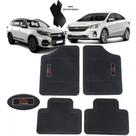 Kit de tapetes 4 peças Universal Chery PVC