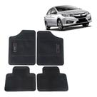 Kit de tapetes 4 peças Universal Civic, City, Fit PVC