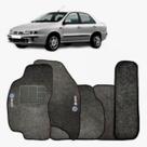 Kit de tapetes 5 peças específico Brava 1999 2000 2001 01 02 2003 Carpete Grafite