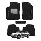 Kit de tapetes 5 peças específico C4 Cactus 2018 19 ... 23 2024 Carpete Preto