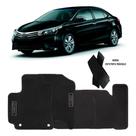 Kit de tapetes 5 peças específico Corolla 2015 16 17 2018 PVC