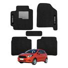 Kit de tapetes 5 peças específico Etios 2012 13 ... 15 2016 Carpete Preto
