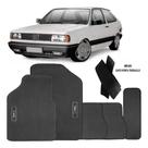 Kit de tapetes 5 peças específico Gol Quadrado 1982 83 ... 93 1994 PVC