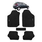 Kit de tapetes 5 peças específico Ka 2008 / 2012 Carpete Preto