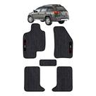 Kit de tapetes 5 peças específico Palio Adv. Locker 2012 13 14 ... 17 18 2019 PVC
