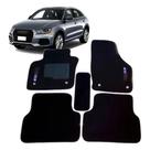Kit de tapetes 5 peças específico Q3 2011 12 13 ... 16 17 2018 Carpete Preto