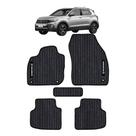 Kit de tapetes 5 peças específico T-cross 2019 20 21 22 23 2024 PVC