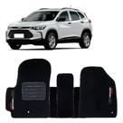 Kit de tapetes 5 peças específico Tracker Turbo 2020 / 2025 Carpete Preto