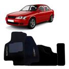 Kit de tapetes 5 peças específico Vectra 2006 07 08 09 10 2011 Carpete Res-Preto