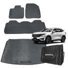 Kit de Tapetes de Borracha para Haval H6 2023 2024 2025 com Protetor Porta Malas e Bolsa Organizadora