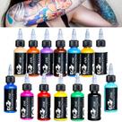 Kit de tatuagem BAODELI 14 unidades de tinta de tatuagem, conjunto de 14 cores, 30 ml/garrafa