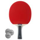 Kit de Tênis de Mesa Boli -1 Raq 1 Star + bolsa e 3 bolas Gold Sports