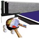 Kit De Tênis De Mesa - Raquetes, Bolinhas, Rede E Suporte Cód. 50345055