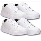 Kit De Tênis Femininos Casuais Branco Estilo Descontraído.