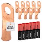 Kit de terminais de bateria SELTERM 4 AWG 5/16 Stud com tubo termorretrátil