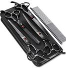 Kit de tesouras para cuidar de cães GLADOG 6 em 1 Sharp Heavy-Duty