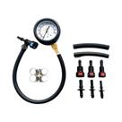Kit De Teste De Pressão De Combustível Para Carros, Motos E Caminhões Com Medidor De 0-100PSI E
