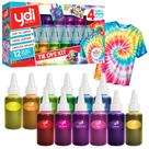 Kit de Tie Dye YOU DO IT com 12 cores, não tóxico, para tecido Kit de Tie Dye YOU DO IT com 12 cores, não tóxico, para tecido