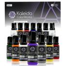 Kit de Tinta Acrílica à Base de Água Gaahleri Kaleido Primary 12 Cores Tinta para Aerógrafo para Modelos em Escala, Gundam, Mecha, Carros e Miniaturas Pré-Diluída, Alto Brilho, Secagem Rápida, com Diluidor e Limpador