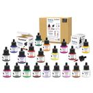 Kit de Tinta da China Colorida Liquidraw 20x35 ml à Prova dÁgua