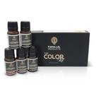 Kit de tintura de cabelo Henna Parallel Products Spot Color com 5 cores Kit de tintura de cabelo Henna Parallel Products Spot Color com 5 cores