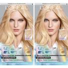 Kit de tintura de cabelo L'Oreal Paris Feria Multifacetado 100 Pure Diamond
