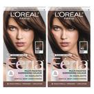 Kit de tintura de cabelo L'Oreal Paris Feria Multifacetado French Roast x2