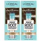 Kit de tintura de cabelo L'Oréal Paris Magic Root 5A Medium Ash Brown Kit de tintura de cabelo L'Oréal Paris Magic Root 5A Medium Ash Brown