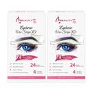 Kit de tiras de cera Beauty7 para pele sensível com 24 tiras e 4 toalhetes