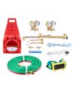 Kit de tocha de oxigênio e acetileno VEVOR Gas Welding Cutting 14 unidades