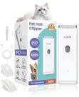 Kit de tosa para cães Marvljojo sem fio, à prova dágua, USB Kit de tosa para cães Marvljojo sem fio, à prova dágua, USB
