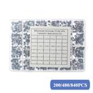 Kit De Transistores Assortidos PNP NPN TO-92 200 480 840 Peças BC547 BC327 2N2222 3906 C945 Conjunto Kit De Transistores Assortidos PNP NPN TO-92 200 480 840 Peças BC547 BC327 2N2222 3906 C945 Conjunto