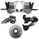 Kit de Transmição Veloforce Câmbio Trocador Catraca 24v 8v Kit de Transmição Veloforce Câmbio Trocador Catraca 24v 8v