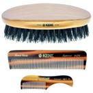 Kit de tratamento de barba Kent PF22 Brush 81T Comb Set