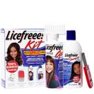 Kit de tratamento de piolhos Tec Labs Licefreee, conjunto tudo-em-um de 4 peças