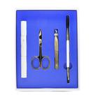 Kit de tratamento de sobrancelhas Eyeko Brow Brush & Spoolie Scissors e pinças