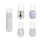Kit de tratamento de unhas Dazzle Dry Mini, sistema de 4 etapas com verniz Faith