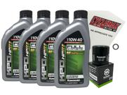 Kit de Troca de Óleo CYCLEMAX Kawasaki TERYX 4 750 800 4X4 Kit de Troca de Óleo CYCLEMAX Kawasaki TERYX 4 750 800 4X4