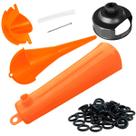 Kit de troca de óleo Shonee para Harley Davidson com ferramenta e 50 anéis de vedação