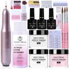 Kit de Unhas Acrílicas SWEET TREND com Lixadeira, Pó 20 g e Líquido 60 ml