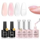 Kit de unhas Builder Gel Beetles Hema Free 7 em 1 com camada superior
