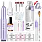 Kit de unhas de acrílico SAVILAND com Drill Professional Salon