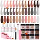 Kit de unhas Dip Powder AZUREBEAUTY Classic Brown Nude +20 cores Kit de unhas Dip Powder AZUREBEAUTY Classic Brown Nude +20 cores