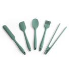 Kit de Utensílios de Silicone com 5 Peças Verde Esc - Oikos