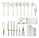 Kit De Utensílios Para Cozinha Em Silicone 21 Peças